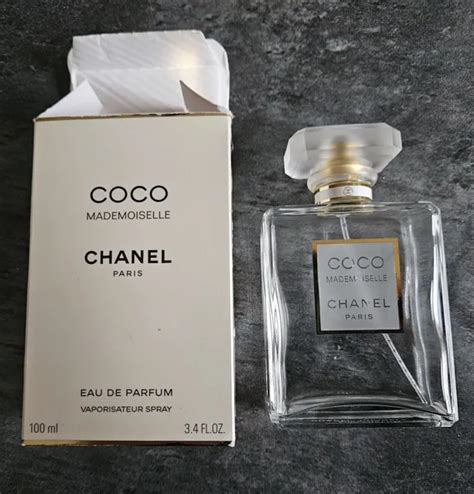 Empty Perfume Bottle + box Chanel Coco 